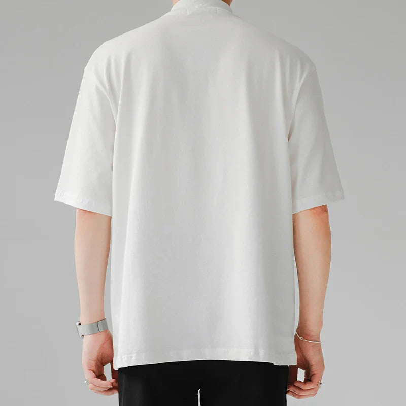 Męski T-shirt z Półkrótkim Rękawem