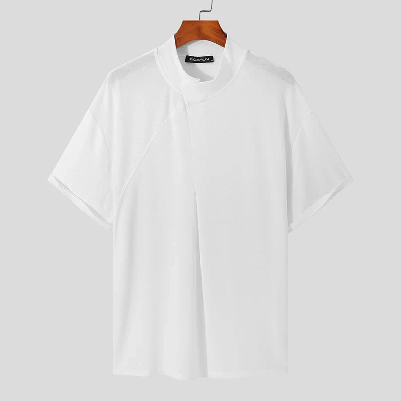 Męski T-shirt z Półkrótkim Rękawem