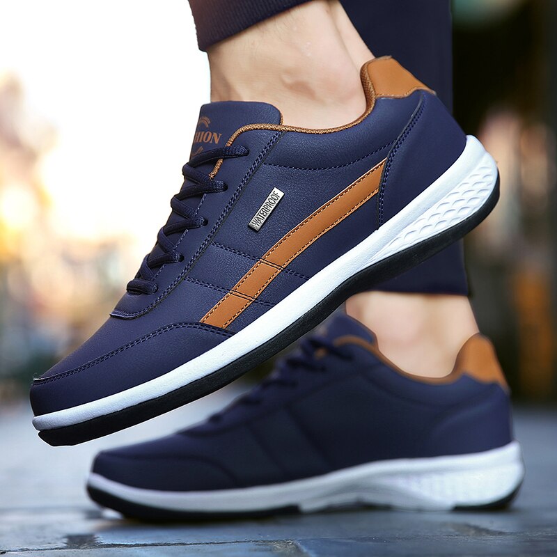 Męskie Sznurowane Buty Sportowe