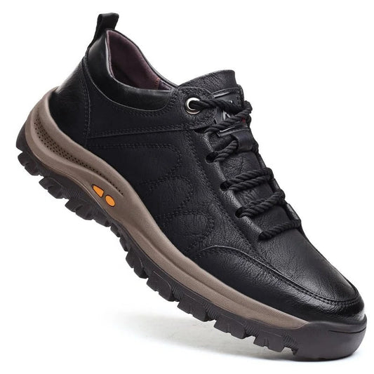 Męskie Buty Sznurowane z Stabilną Formą