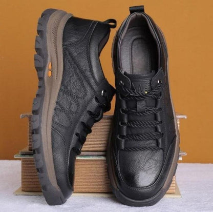 Męskie Buty Sznurowane z Stabilną Formą