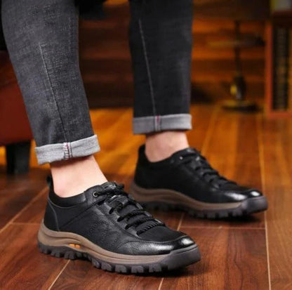 Męskie Buty Sznurowane z Stabilną Formą