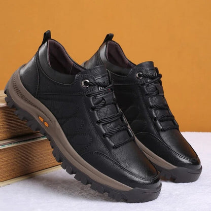 Męskie Buty Sznurowane z Stabilną Formą
