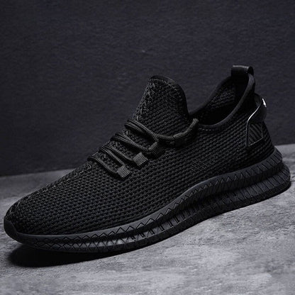 Męskie Buty Sportowe z Cholewką z Siatki