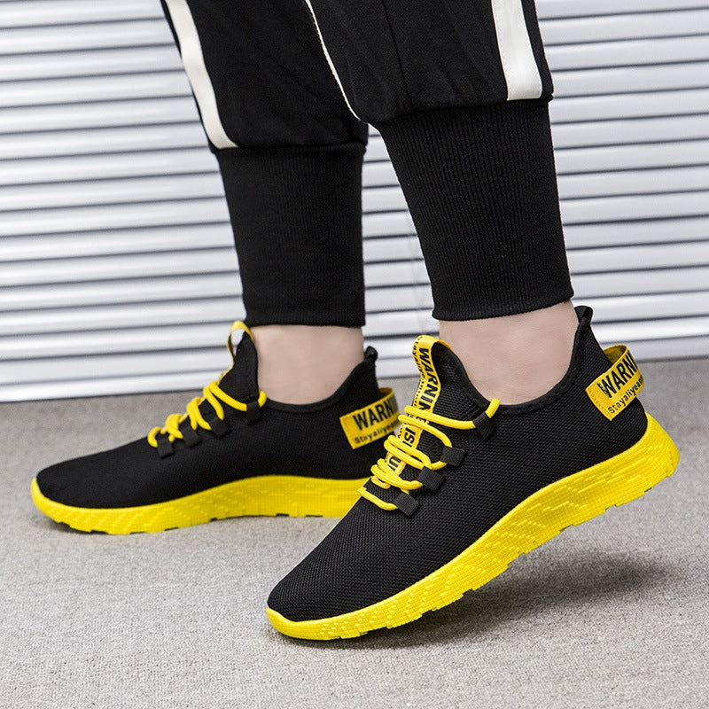 Męskie Buty Sportowe z Siateczką