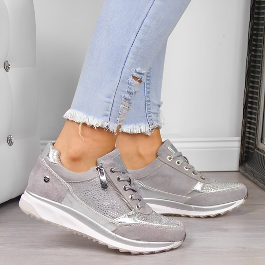 Damskie Sneakersy Sznurowane