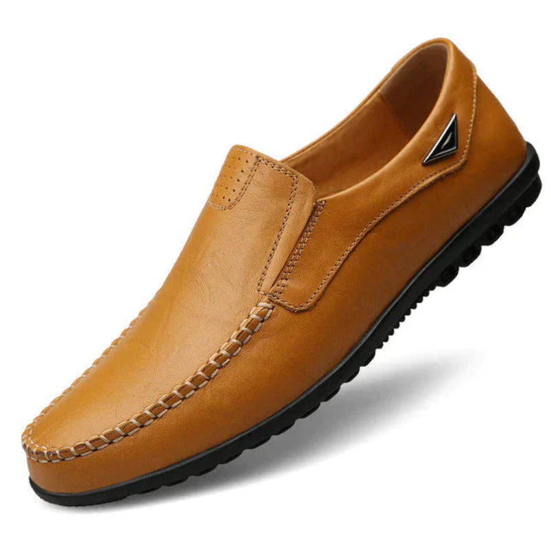 Variant image for Męskie Ergonomiczne Skórzane Loafery z Wkładkami Amortyzującymi-19