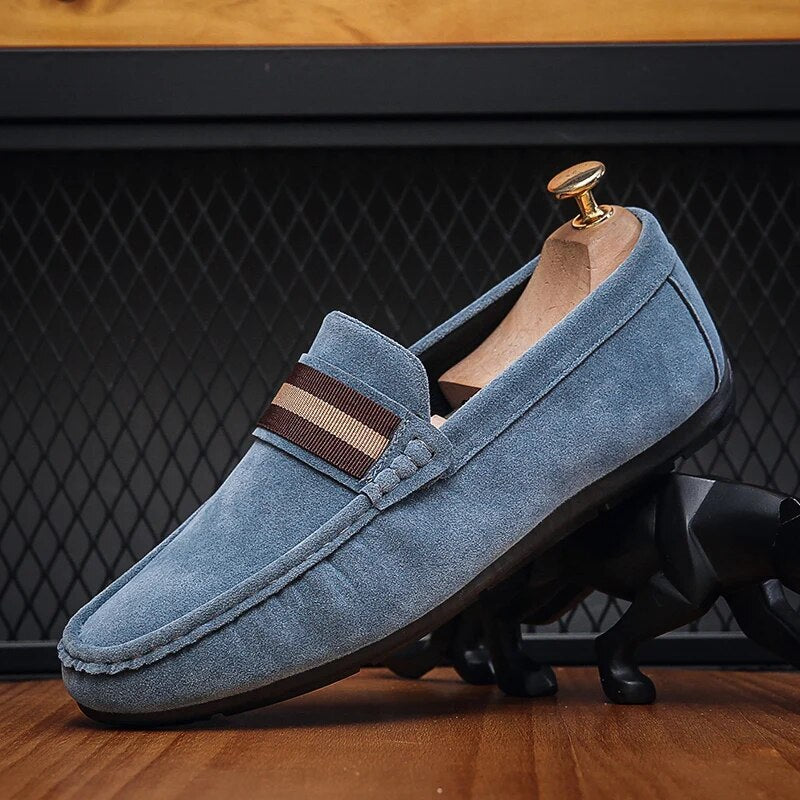 Variant image for Męskie Stylowe Skórzane Loafersy z Ergonomicznym Wkładem-19