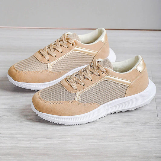 Damskie Eleganckie Oddychające Sneakersy Slip-On z Antypoślizgową Podeszwą