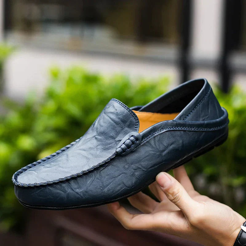 Variant image for Męskie Eleganckie Skórzane Loafersy z Ergonomicznym Wkładem-21