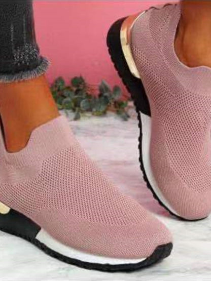 Variant image for Męskie Wygodne Tekstylne Sneakersy z Amortyzowanymi Wkładkami i Złotymi Detailami-19