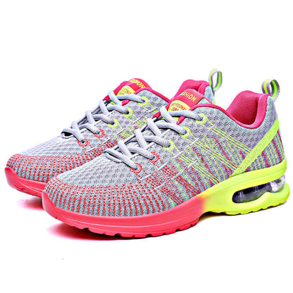 Variant image for Kobiece Wygodne Siatkowe Sneakersy z Elastyczną Podeszwą-9