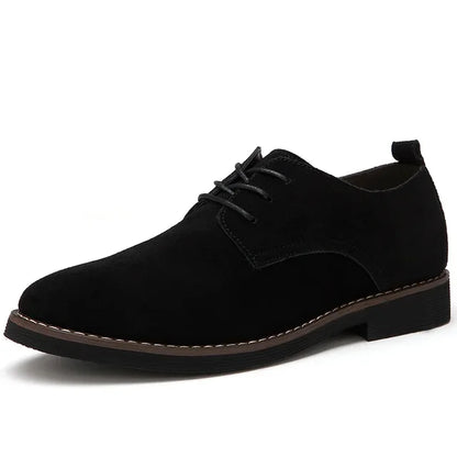 Casual Buty Oxford z Zamszu z Sznurowaniem Męski | Idealne na codzienne dni