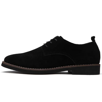 Casual Buty Oxford z Zamszu z Sznurowaniem Męski | Idealne na codzienne dni