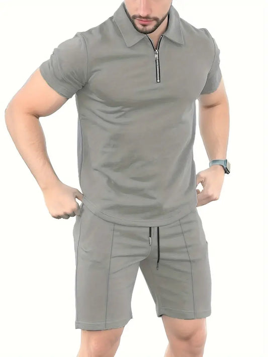 Męski Klasyczny Bawełniany Poloshirt z Luźnym Dopasowaniem