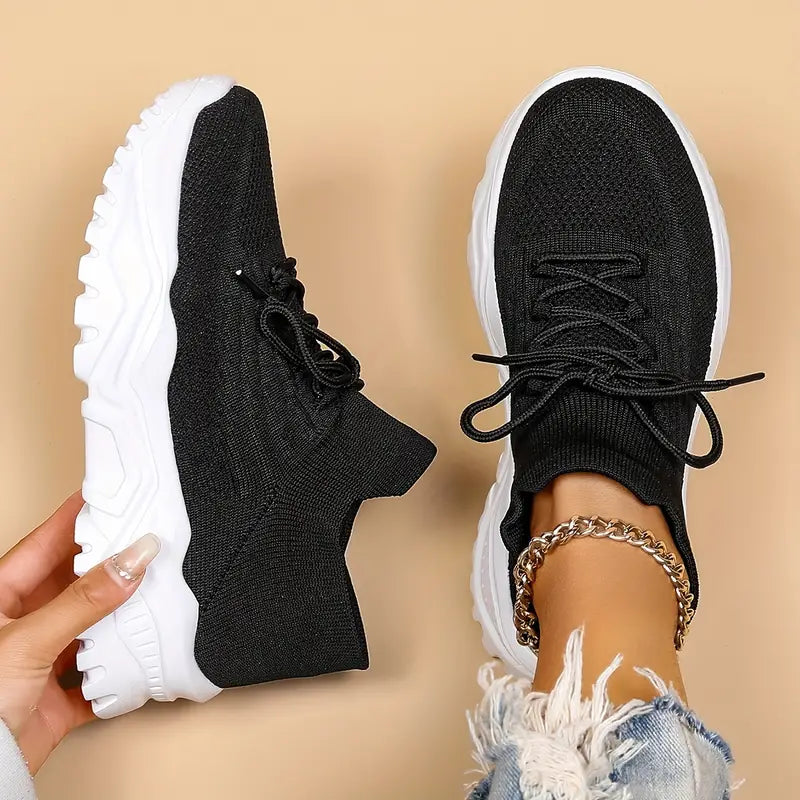 Variant image for Damskie Sportowe Oddychające Sneakersy z Amortyzującą Wkładką-31