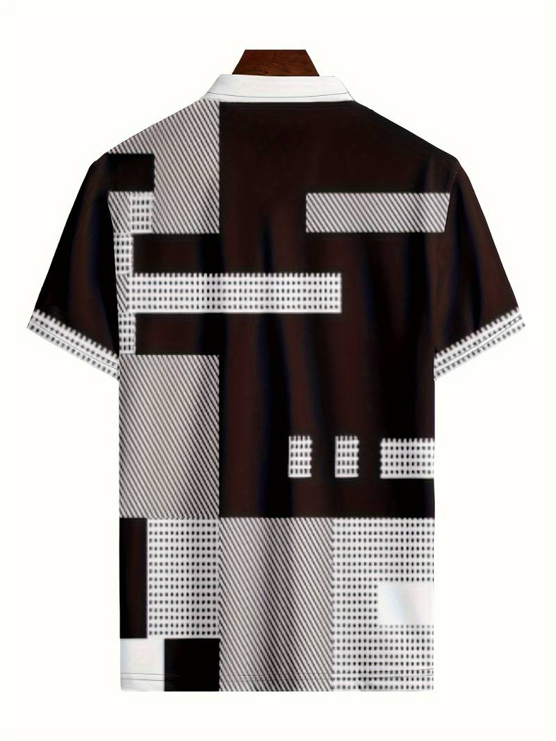 Męski Stylowy Sweter Akrylowy z Warkoczem w Retro Wzór