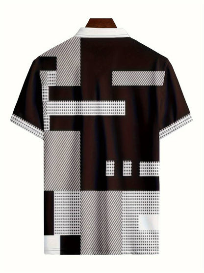 Męski Stylowy Sweter Akrylowy z Warkoczem w Retro Wzór