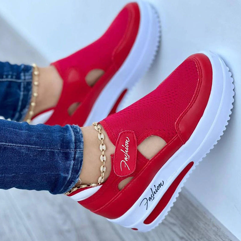 Damskie Wygodne Oddychające Sneakersy z Ortopedycznym Wsparciem