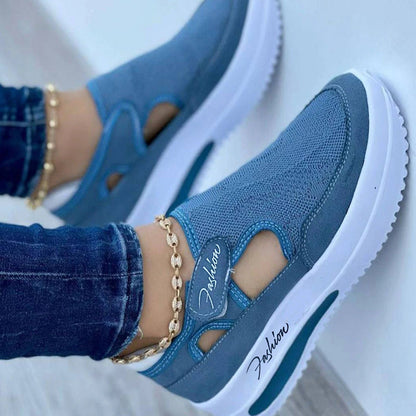 Damskie Wygodne Oddychające Sneakersy z Ortopedycznym Wsparciem