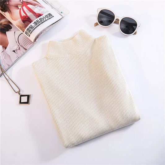 Stylowy Sweter z Wycięciem Damski | Idealny na Jesień/Zimę