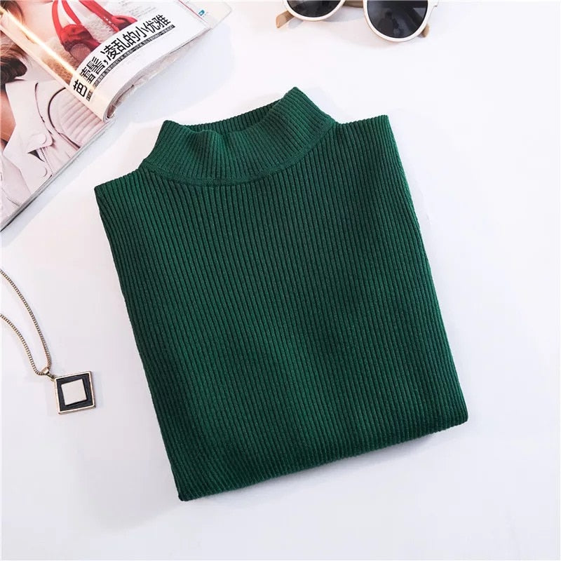 Stylowy Sweter z Wycięciem Damski | Idealny na Jesień/Zimę
