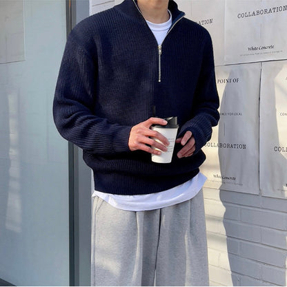 Casualowy Sweter Luźny z Zamek Czwartej Części Męski | Idealny na Jesień/Zimę