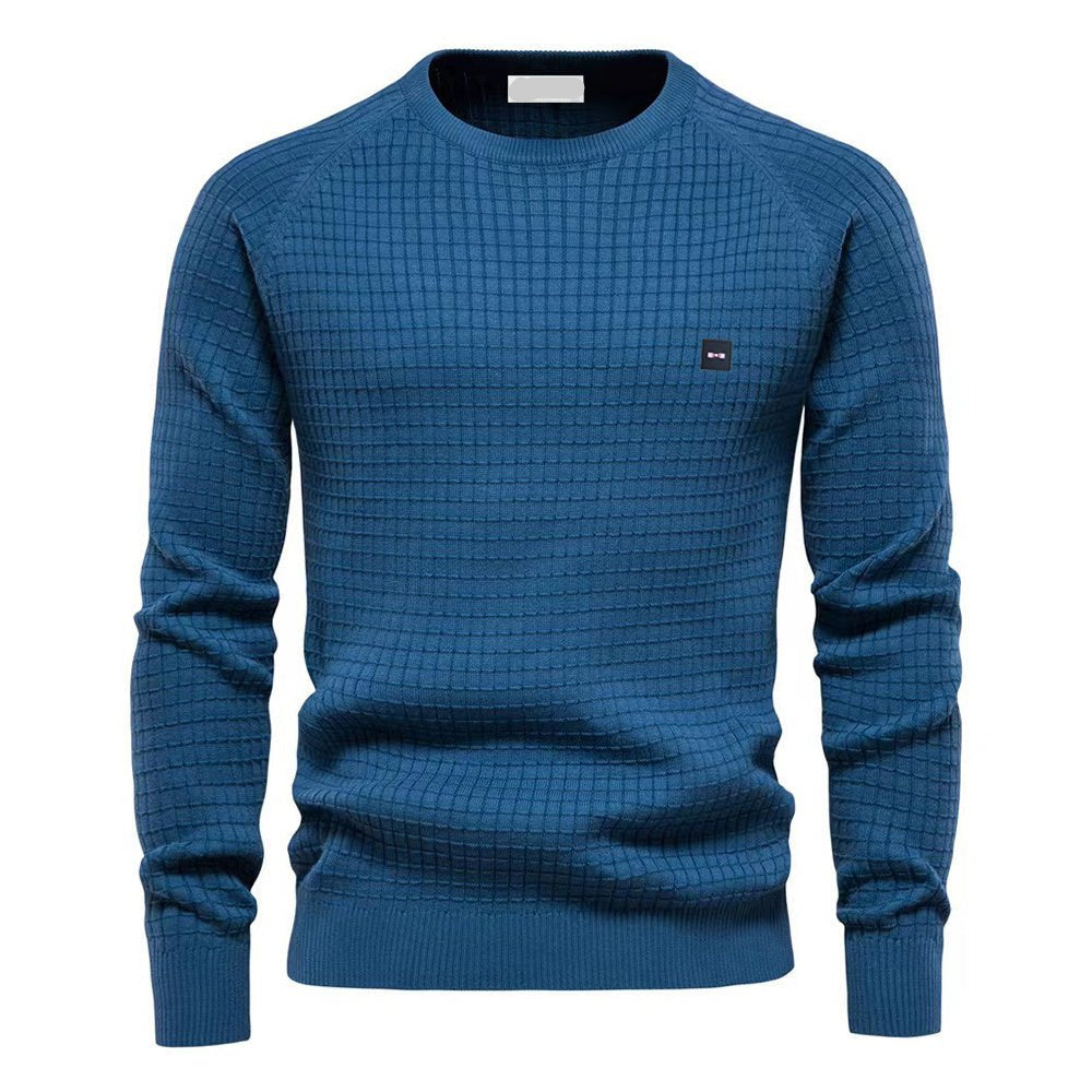 Nowoczesny Sweter z Wzorem Męski | Idealny na Jesień/Zimę