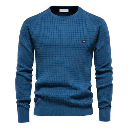 Nowoczesny Sweter z Wzorem Męski | Idealny na Jesień/Zimę