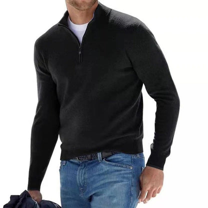 Funkcjonalny Sweter z Zamkiem Męski | Idealny na Jesień/Zimę