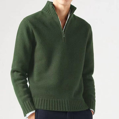 Casualowy Sweter Pleciony z Zamek Czwartej Części Męski | Idealny na Jesień/Zimę