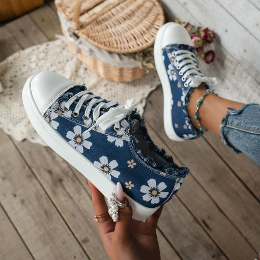 Kobiece Nowoczesne Oddychające Sneakersy z Wygodną Podeszwą