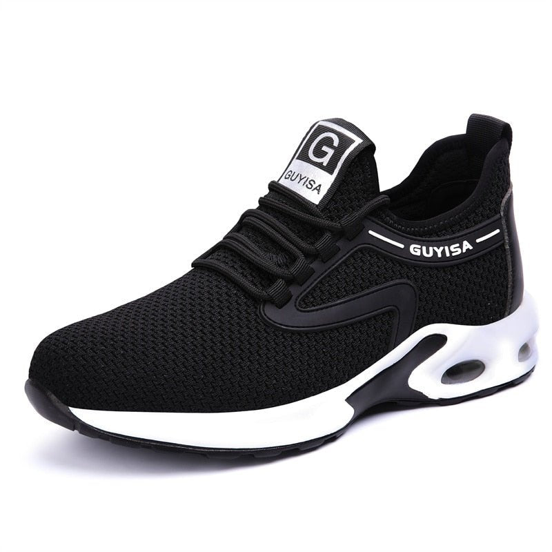 Variant image for Męskie Wygodne Syntetyczne Buty Robocze z Stalowym Noskiem z Ergonomiczną Konstrukcją-9