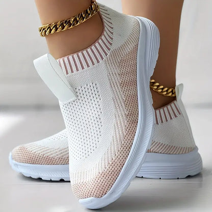 Variant image for Kobiece Stylowe Oddychające Sneakersy z Okrągłym Czubkiem-25
