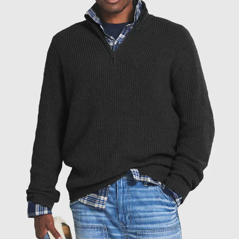 Variant image for Męski Elegancki Kaszmirowy Sweter z Klasycznym Designem-33