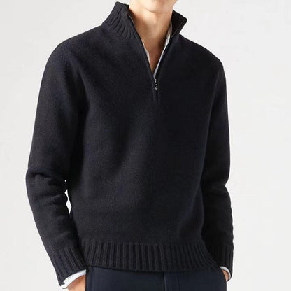 Casualowy Sweter Pleciony z Zamek Czwartej Części Męski | Idealny na Jesień/Zimę