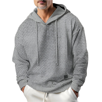 Casualny Sweter z Kapturem Męski | Idealny na Jesień/Zimę